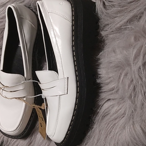 CHUNKY platform Shoe loafer Steve Madden Cool Planet 8.5M - Picture 6 of 15